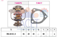 Termostat, chladivo FACET 7.8407
