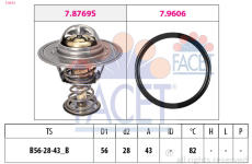 Termostat, chladivo FACET 7.8413