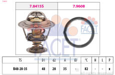 Termostat, chladivo FACET 7.8415