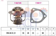 Termostat, chladivo FACET 7.8453