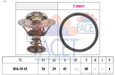 Termostat, chladivo FACET 7.8553
