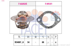 Termostat, chladivo FACET 7.8600