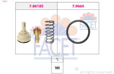 Termostat, chladivo FACET 7.8618