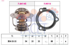 Termostat, chladivo FACET 7.8633