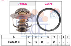 Termostat, chladivo FACET 7.8645