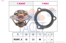 Termostat, chladivo FACET 7.8647