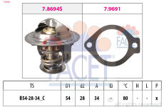 Termostat, chladivo FACET 7.8694