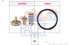 Termostat, chladivo FACET 7.8745