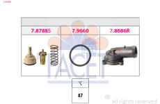 Termostat, chladivo FACET 7.8788K