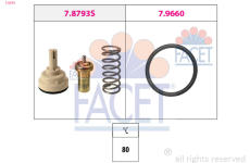 Termostat, chladivo FACET 7.8793