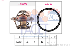 Termostat, chladivo FACET 7.8840