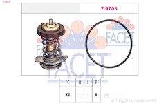 Termostat, chladivo FACET 7.8842