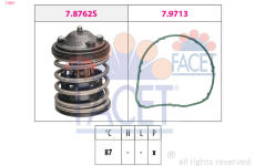 Termostat, chladivo FACET 7.8851