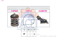 Termostat, chladivo FACET 7.8851K
