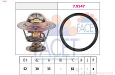 Termostat, chladivo FACET 7.8947