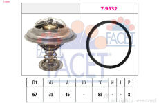 Termostat, chladivo FACET 7.8989