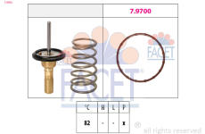 Termostat, chladivo FACET 7.8992