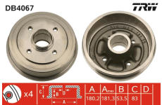 Brzdový buben TRW DB4067