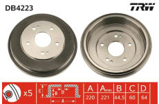Brzdový buben TRW DB4223