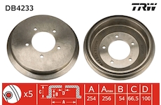 Brzdový buben TRW DB4233