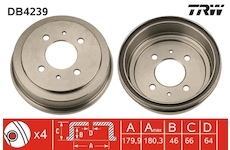 Brzdový buben TRW DB4239