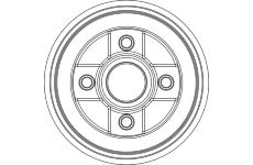 Brzdový buben TRW DB5033