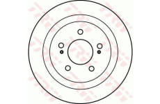 Brzdový kotouč TRW DF2022