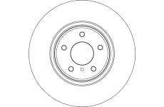 Brzdový kotúč TRW DF3925S