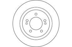 Brzdový kotúč TRW DF3945