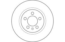 Brzdový kotúč TRW DF3946