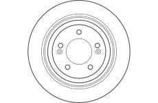 Brzdový kotúč TRW DF3955