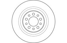 Brzdový kotúč TRW DF4068