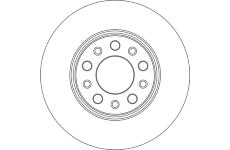 Brzdový kotouč TRW DF4370