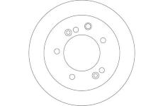 Brzdový kotouč TRW DF4395