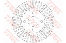Brzdový kotouč TRW DF6249
