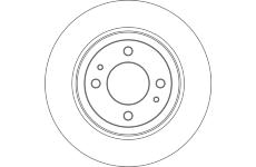 Brzdový kotúč TRW DF6561