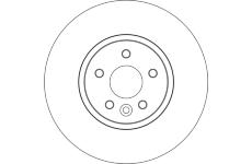 Brzdový kotouč TRW DF6565S