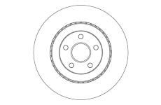 Brzdový kotúč TRW DF6569S
