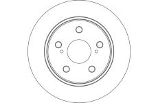 Brzdový kotúč TRW DF6732