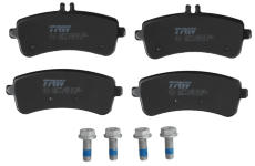Sada brzdových platničiek kotúčovej brzdy TRW GDB2079