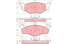 Sada bŕzd, Kotúčová brzda TRW GTD1020