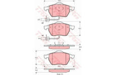 Sada bŕzd, Kotúčová brzda TRW GTD1093