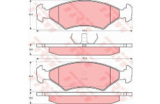 Sada bŕzd, Kotúčová brzda TRW GTD1097