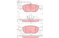Sada bŕzd, Kotúčová brzda TRW GTD1106