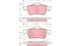 Sada bŕzd, Kotúčová brzda TRW GTD1166
