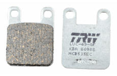 Sada brzdových destiček, kotoučová brzda TRW MCB535EC