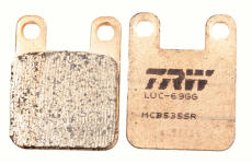 Sada brzdových destiček, kotoučová brzda TRW MCB535SR