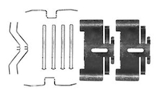 Sada příslušenství, obložení kotoučové brzdy TRW PFK149