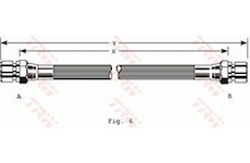 Brzdová hadice TRW PHA142