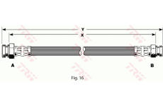 Brzdová hadice TRW PHA166